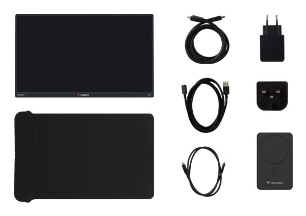 Verbatim - Light Series - LCD-skjerm - 13.3" - portabel - berøringsskjerm - 1920 x 1200 WUXGA @ 60 Hz - IPS - 250 cd/m² - 1000:1 - 6 ms - HDMI, USB...