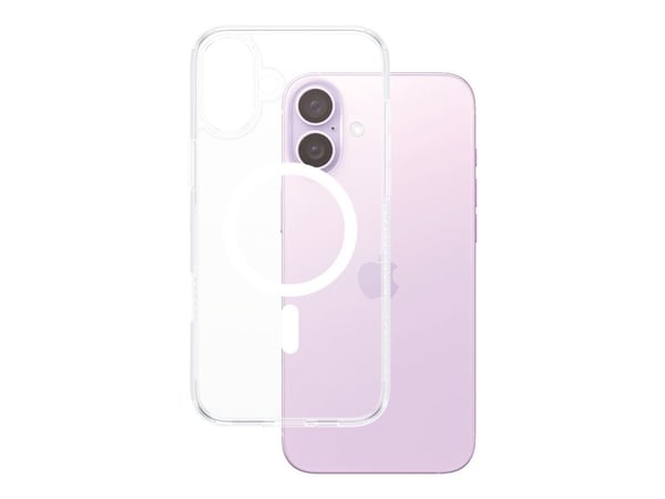 PanzerGlass HardCase - Baksidedeksel for mobiltelefon - MagSafe-samsvar - polykarbonat, termoplast-polyuretan (TPU) - hvit, gjennomsiktig - for App... PanzerGlass HardCase - Baksidedeksel for mobiltelefon - MagSafe-samsvar - polykarbonat, termoplast-polyuretan (TPU) - hvit, gjennomsiktig - for App...