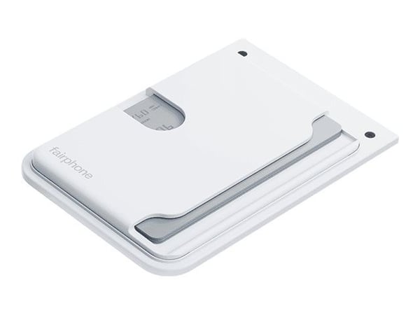 Fairphone - Bakstycke för mobiltelefon - molnvit - för Fairphone (Gen. 6)
