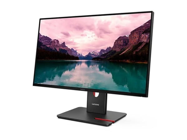 Lenovo ThinkVision T24-40 - LED-skjerm - 24" (23.8" synlig) - 1920 x 1080 Full HD (1080p) @ 120 Hz - IPS - 250 cd/m² - 1500:1 - 4 ms - HDMI, VGA, D...