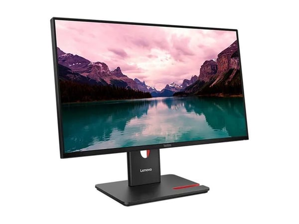 Lenovo ThinkVision T24-40 - LED-skjerm - 24" (23.8" synlig) - 1920 x 1080 Full HD (1080p) @ 120 Hz - IPS - 250 cd/m² - 1500:1 - 4 ms - HDMI, VGA, D...
