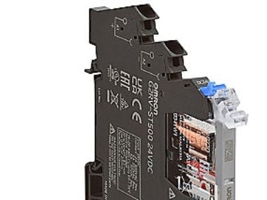 Rele 6mm 6A 24 VDC, - Slimline, SPDT, Push-in-liittimet, 708536