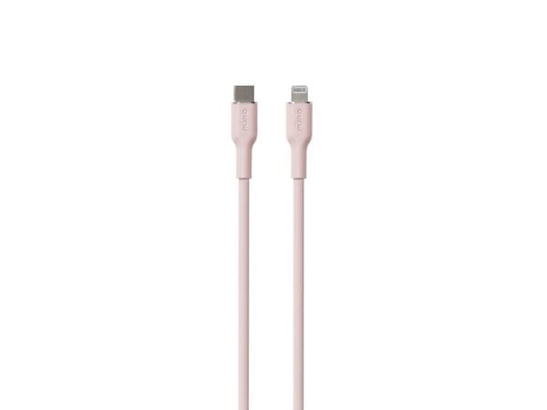 PURO PUCAPLTUSBCICONROSE, 1,5 m, Lightning, USB C, Hankjønn, Hankjønn, Rosa