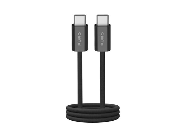 PURO PUCCCFABK415MTBLK, 1,5 m, USB C, USB C, USB 2.0, 0,48 Gbit/sek., Lajittelu