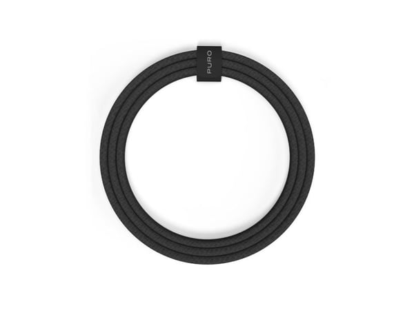 PURO PUCCCFABK415MTBLK, 1,5 m, USB C, USB C, USB 2.0, 0,48 Gbit/s, Sort