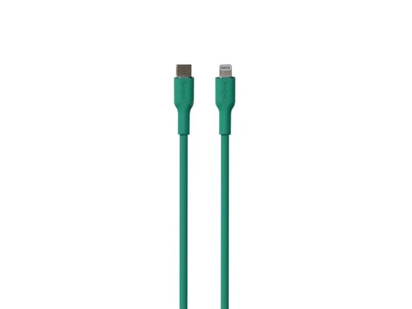 PURO PUCAPLTUSBCICONDKGRN, 1,5 m, Lightning, USB C, Hankjønn, Hankjønn, Grønn