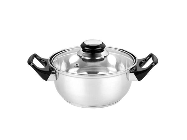 Sourcing kastrull 16x8 cm 1,2 l rostfritt stål CWKS00116