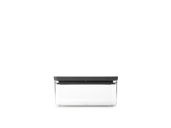 Brabantia Tasty+, Beholder, Rektangulær, 1,5 l, Grå, Gjennomsiktig, Plast, 220 mm