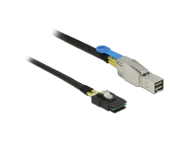 Delock - SAS intern til ekstern kabel - SAS 6Gbit/s - 36 pin 4x Mini SAS HD (SFF-8644) (hann) til 36-pins 4i Mini MultiLane (hann) - 1 m