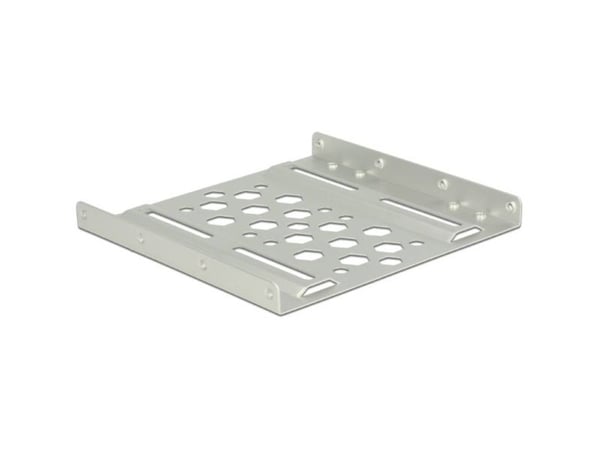 DeLOCK 21289, 8,89 cm (3.5"), Liitinpaneeli, Hopea, 2.5", Alumiini, 98 mm