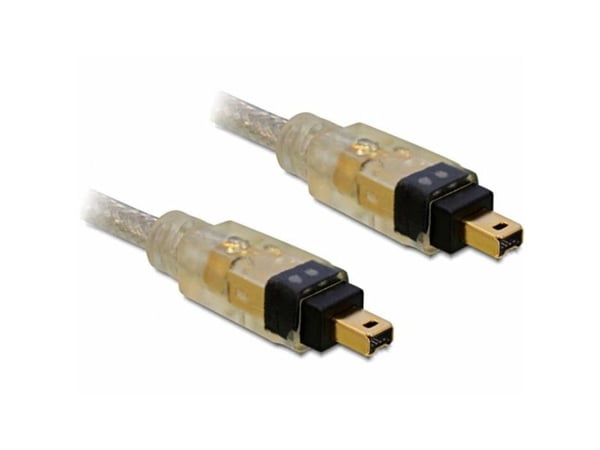 Delock - IEEE 1394-kabel - 4 pin FireWire (hann) til 4 pin FireWire (hann) - 1 m
