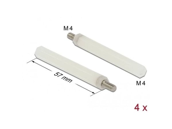 DeLOCK 60239, 57 mm, 4 kpl