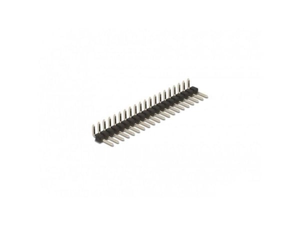 Delock - Pin header (20-pin, pitch 2.54 mm) - svart (en pakke 5)