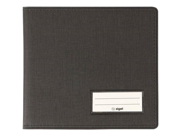Sigel EF615 beskyttelsesinnbinding til skjemahefte DIN A6 vannrett antrasitt 1 stk (EF615)