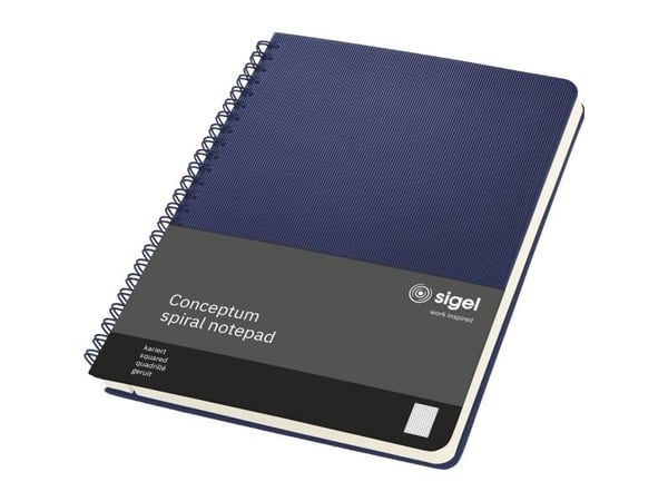 Sigel muistikirja Conceptum DIN A5 ruudullinen tummansininen kovakantinen - A5 (CO826) Sigel muistikirja Conceptum DIN A5 ruudullinen tummansininen kovakantinen - A5 (CO826)