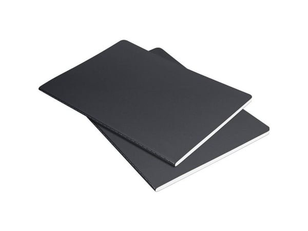 Sigel LS307, Monokromatiskt, Mörkgrå, Ljusgrå, A5, 68 ark, 80 g/m ^, Linjerat papper