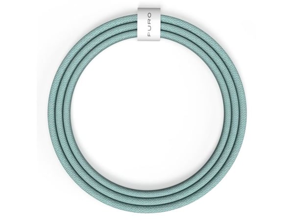PURO PUCCCFABK415MTNGRN, 1,5 m, USB C, USB C, USB 2.0, Grønn, Hvit