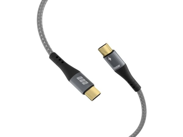 EFB Elektronik USB-CC-00007, USB C, USB C, USB 2.0, 0,48 Gbit/s, musta, harmaa