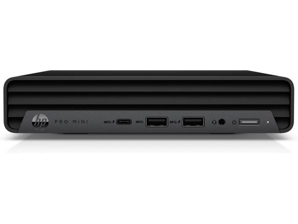 HP Pro 400 G9 - Mini Core i3 inntil 4.1 GHz - SSD 256 GB - NVMe - UHD Graphics 730 - monitor: ingen