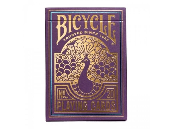 Peacock Purple Bicycle-kort
