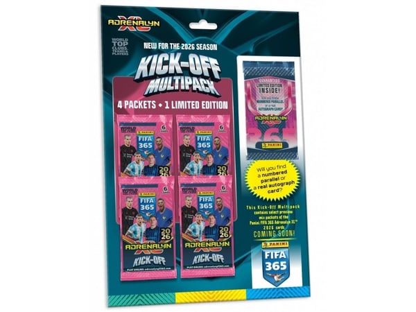 PANINI FIFA Adrenalyn XL 2026 moninkertainen korttipeli KickOff 07435