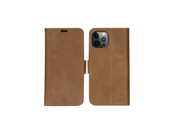 dbramante1928 CO61GT001670, Lompakkokotelo, Apple, iPhone 12/12 Pro, 15,5 cm (6.1"), Rusketus