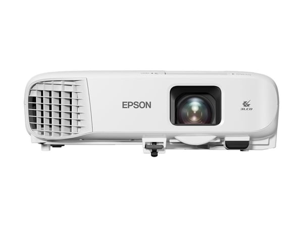 Epson EB-994F - 3 LCD-projektor - 4100 lumen - Full HD (1920 x 1080) - 16:9 - 1080p - 802.11a/b/g/n/ac trådløs / LAN/ Miracast - hvit