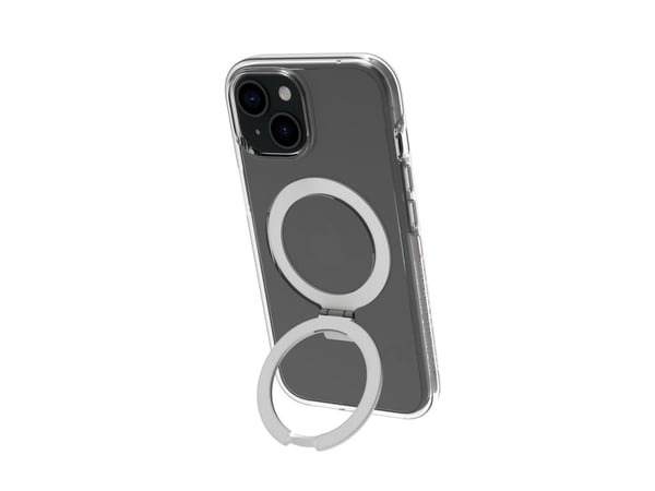 dbramante1928 Iceland Ultra - Baksidedeksel for mobiltelefon - med stativ - MagSafe-samsvar - D3O, plastikk - blank - for Apple iPhone 13, 14, 15, ...