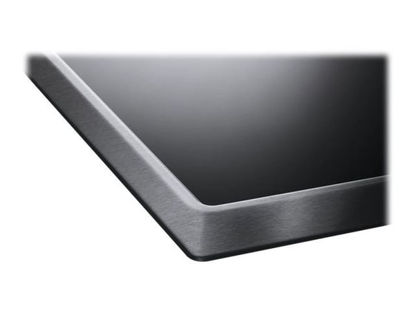 AEG HK634060XB - Keramisk komfyrtopp - 4 plater - Nisje - bredde: 56 cm - dybde: 49 cm - med pynt av rustfritt stål - svart