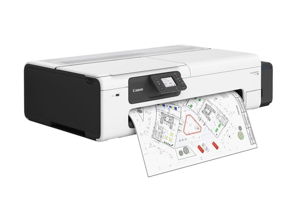 Canon imagePROGRAF TC-21M - 24" storformatsskriver - farge - ink-jet - Rull A1 (61,0 cm) - 2400 x 1200 dpi - inntil 2 spm (mono) / inntil 1 spm (fa...