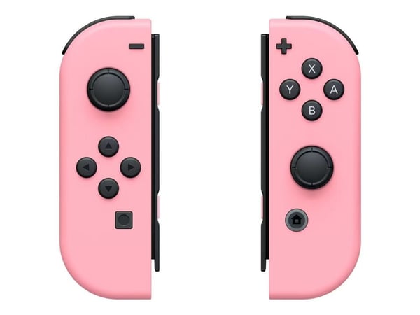 NINTENDO Joy-Con (L)/(R) - Håndkonsoll - trådløs - pastellrosa (en pakke 2) - for Nintendo Switch