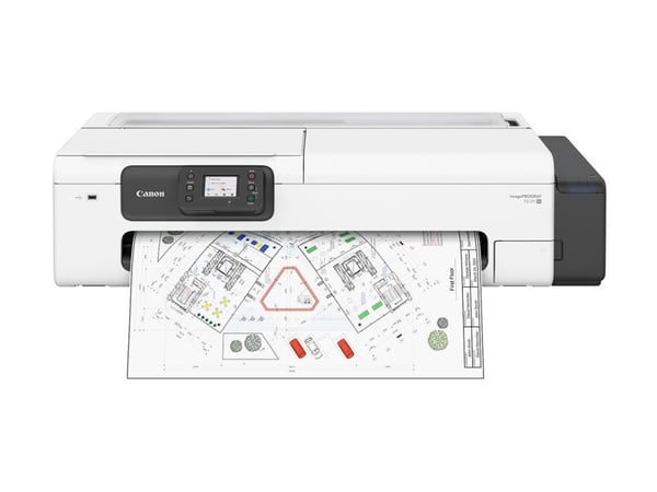 Canon imagePROGRAF TC-21M - 24" storformatsskriver - farge - ink-jet - Rull A1 (61,0 cm) - 2400 x 1200 dpi - inntil 2 spm (mono) / inntil 1 spm (fa...