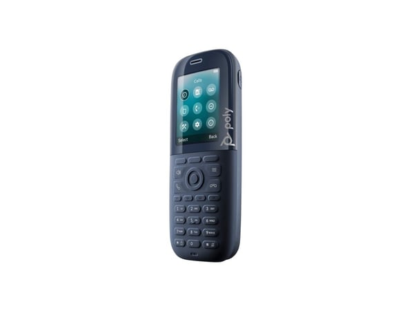 HP Poly Rove 30 - Trådløst ekstra håndsett med anrops-ID/samtale venter - DECT - treveis anropskapasitet - 10 linjer - svart