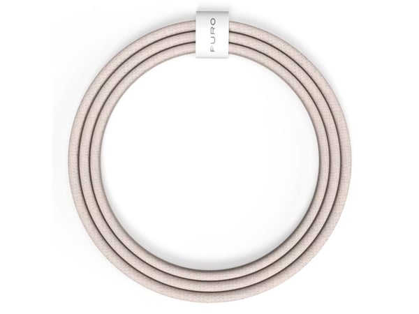 PURO PUCCCFABK415MTBEG, 1,5 m, USB C, USB C, USB 2.0, Beige, Vit