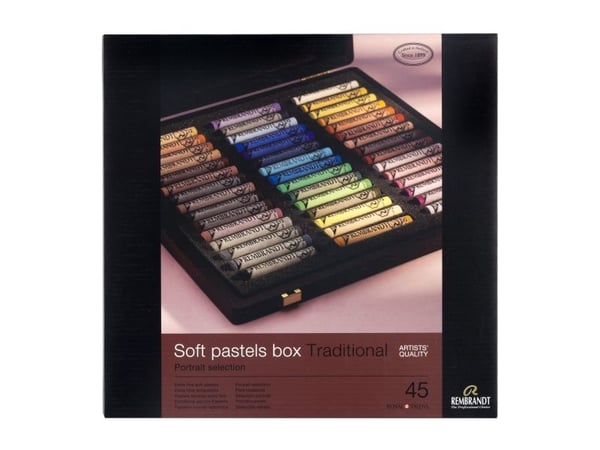 Rembrandt Soft Pastels Portrait Selection Traditional Box 300H45P