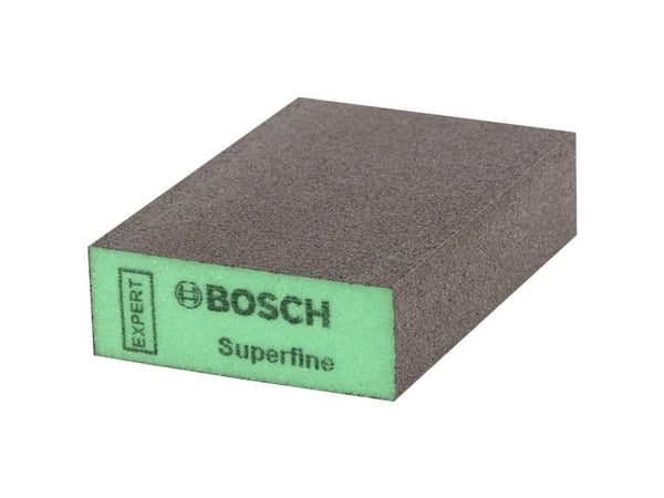Bosch S471, Hiomasieni, Erittäin hieno karkeus, Viimeistelytyö, Maalin poistoon, Puu, Vihreä, Harmaa, 97 mm