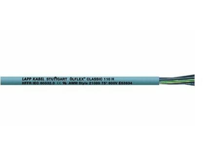 LAPP ÖLFLEX® CLASSIC 110 H styrkabel 5 x 0,75 mm² grå 10019916-100 100 m