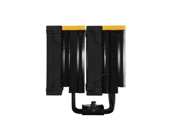 DeepCool AK620 Zero Dark Zoria, Ilmanjäähdytin, 12 cm, musta, Keltainen