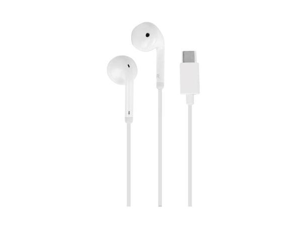 PURO PUIPHF32USBCWHI, Koblet med ledninger (ikke trådløs), Samtaler/musikk, 14 g, Hodesett, Hvit