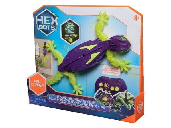 HEX BOTS interaktiv väggklättrande gecko (radiostyrd)