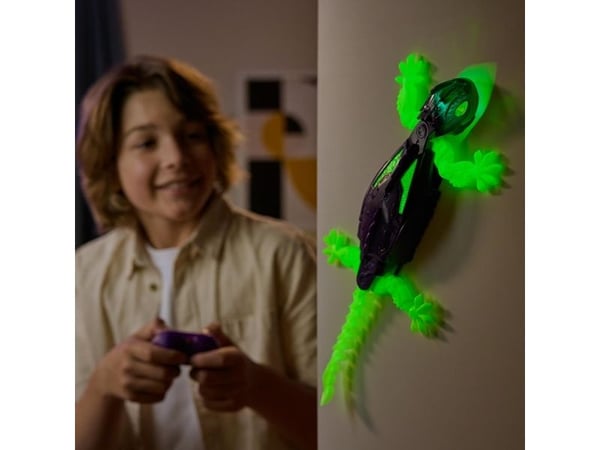 HEX BOTS interaktiv väggklättrande gecko (radiostyrd)