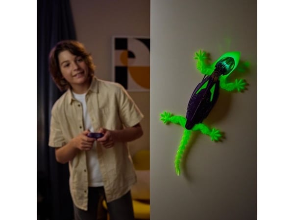 HEX BOTS interaktiv väggklättrande gecko (radiostyrd)