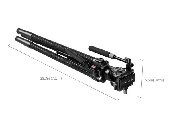 SmallRig 5305, 3 jalkoja, musta, 166 cm, 3,7 kg