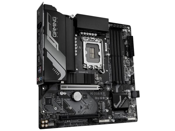 GIGABYTE B760M GAMING X WIFI6E GEN5, Intel, LGA 1700, Intel® Celeron®, Intel Core i3 12th Gen, Intel Core i3 13th Gen, Intel Core i3 14th Gen, Inte...