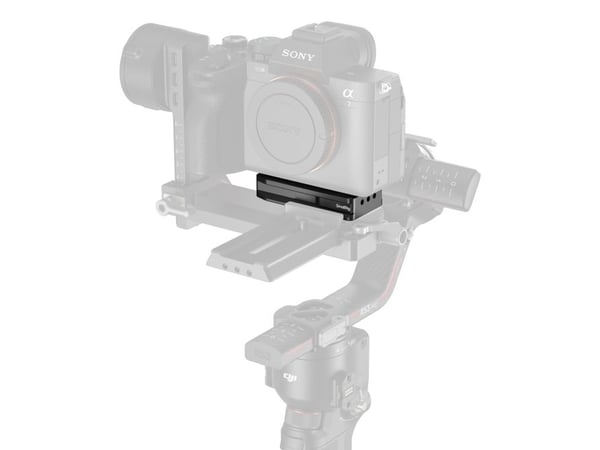 SmallRig MD5422, Platemontering, Sort, Aluminium, Polykarbonat (PC), 1/4-20", Quick Release Mount Plate x 1 Torx Wrench x 1, Sony: Alpha 7S III / A...