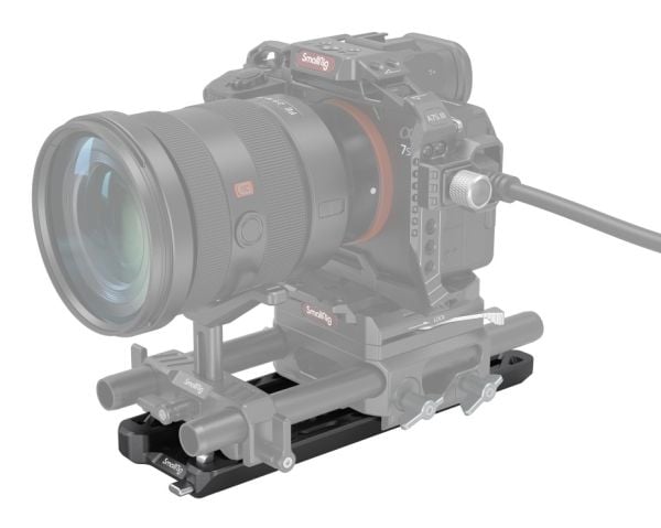 SmallRig 3770, Svalehaleplate, Sort, Aluminium, Rustfritt stål, 1/4-20, 3/8-16", 214 mm, 67 mm