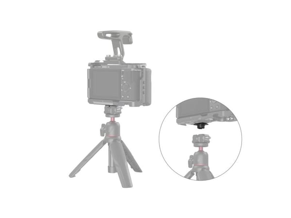 SmallRig 3730C, Frigjøringsplate, Sort, Aluminium, Rustfritt stål, 5 kg, 1/4-20", 26,5 mm