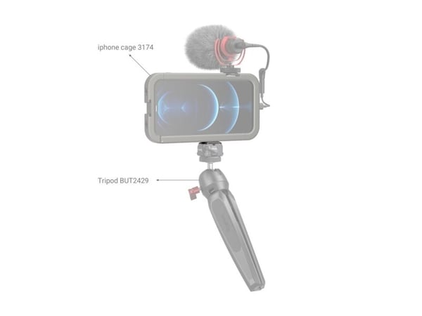 SmallRig 3730C, Frigjøringsplate, Sort, Aluminium, Rustfritt stål, 5 kg, 1/4-20", 26,5 mm