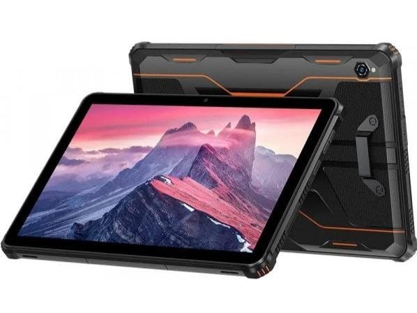 Oukitel RT9, 25,6 cm (10.1"), 800 x 1200 piksler, 256 GB, 6 GB, Android 14, Sort, Oransje