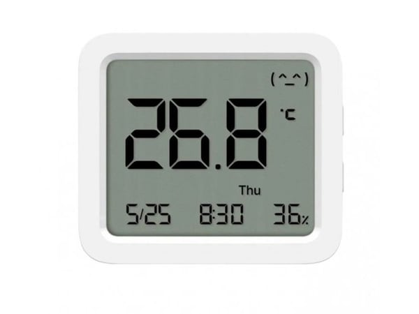 Xiaomi Smart Temperature and Humidity Monitor 3 - Temperatur- og fuktighetssensor - trådløs - Bluetooth 5.0 LE